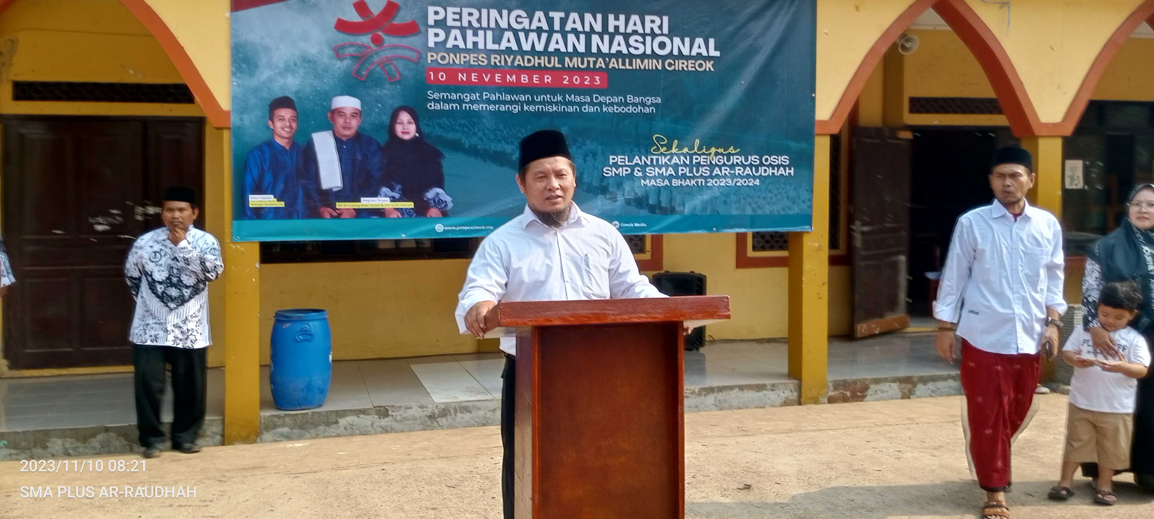 Kegiatan Upacara Peringatan Hari Pahlawan Tahun 2023